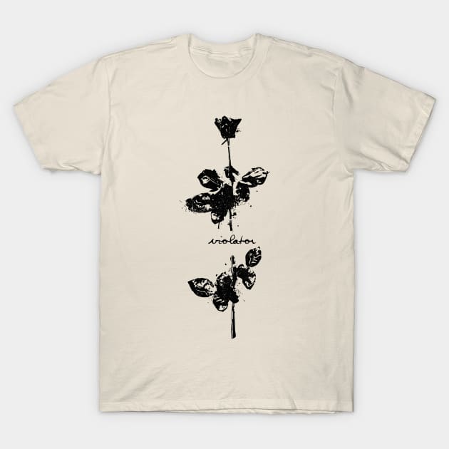 Violator - Depeche mode T-Shirt by RetroPandora